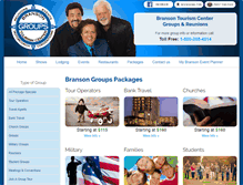 Tablet Screenshot of bransongroups.com